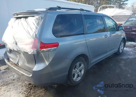2012 Toyota Sienna Le V6 8 Passenger from USA, damaged, VIN 5TDKK3DC2CS245540